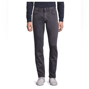 John Varvatos Bowery Slim Straight Jean in Shark Gray Size 31